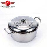 2016 5pcs Multi-purpose Stainless Steel Casserole Set Cooking Pot Cookware Set thumbnail-3