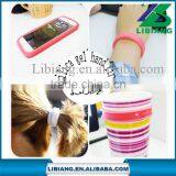 Rainbow Color Multifunctional Universal Silica Gel Hand Ring thumbnail-1