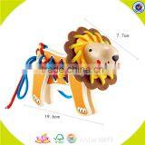 Wholesale Fashion Kids Wooden Threading Toy Best Sale Children Wooden Threading Toy W11E045 thumbnail-3