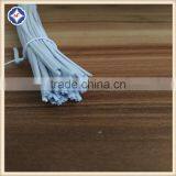 Single Wire Heavy Duty Plastic Oval White Twist Ties for Electric Wire thumbnail-5