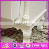 2016 Wholesale High Quality Wooden White Bedroom Furniture W08H068 thumbnail-4