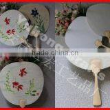 Custom Printed Round Wholesale Japanese Personalized Hand Fan thumbnail-1