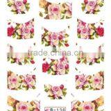 French Half Watermark Fiower Painting Nails Stick ,DIY Fashion Nail Art thumbnail-5