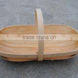 Wholesale Natural Eco-friendly Woven Basket Fruit Basket