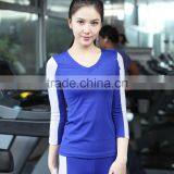 Athletic Apparel Women Tops Fitness, Long Sleeve Sport Tees Women, Womans Custom Workout Wear thumbnail-2