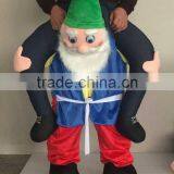 Carry Me Bavarian Funny Beer Guy Ride On German Oktoberfest Mascot Costume thumbnail-4