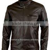 Fashion Leather Jacket Fight Club Sheep Skin