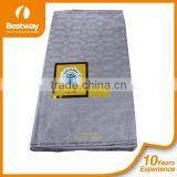 Guinea Brocade Bazin Riche West African Style Damask Cotton Fabric Handmade Nigerian Cloth BZ0012 thumbnail-1