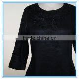 Indian Ladies Embroidery Linen Dress thumbnail-2