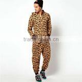 PA0005A Adult Leopard Print Wholesale Adult Onesie Pajamas thumbnail-2
