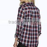 Fashion Classical Casual Women Plaid Shirt New Design Shirts thumbnail-4