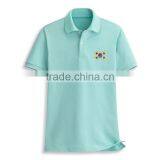 Latest Fancy Custom Embroidered Brand Cute Couple Shirt Design Polo T Shirt thumbnail-3