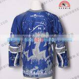 Custom 100% Polyester Hockey Jerseys Team Hockey Jersey on Sale thumbnail-3