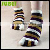 2015 High Quality Thin Summer Fashion Female Five Fingers Socks,Pure Cotton Breathable and Anti-Bacterial Toe Scoks thumbnail-3
