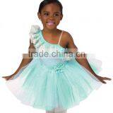 2017 Hot- New Kids Stage Wear-one Shoulder Nice Lace Children Tutu Dress thumbnail-1