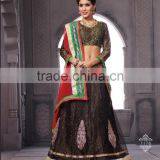 Semi Stitch Flourish Elegant Heavy Work Lehenga Sarees thumbnail-1