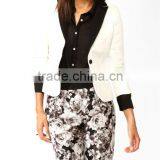 Women's Contrast Lapel Blazer thumbnail-1