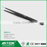 Wholesale ! E-cig Accessories Hand Tool Heat Resistant ESD Stainless Steel Tweezers ESD-11 thumbnail-1