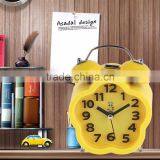 2016 Pentagram/Round Shape Student Children Bedside Bed Mute Table Cute Alarm Clock Essential Home Clock Small Size Two Color thumbnail-2