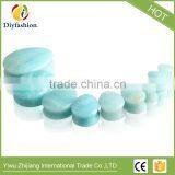 Fashion 7 Colors 5mm to 25mm Stone Drop Shape Ear Plug thumbnail-4