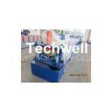 Ridge Flashing / Ridge Valley Tile Roll Forming Machine For High Grade 45# Forge Steel