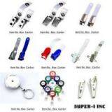 Badge Reel, Badge Clip, Alligator Clip, Plastic Strap Clip, Suspenders Clip, Bulldog Clip thumbnail-1