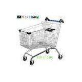 European Style Disabled Supermarket Shopping Trolley Cart With Baby Seat
