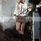 Steampunk Long Sleeve Shirt With Choker-collar thumbnail-4