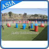 Hot Sale Inflatable Air Bunker / Mobile Laser Tag For Piantball Arena
