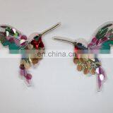 Hot Sale Fahsion 3D Rose Sequin Patch With Glue thumbnail-5