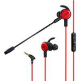 Xiberia MG-1 In-ear Gaming Headphones for PC Phone PS4 xbox one Mac with Microphone and Wire control -Black+red