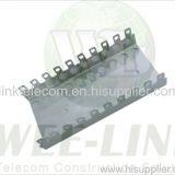 Stainless Steel Back Mount Frame for 1 Pair Krone Module