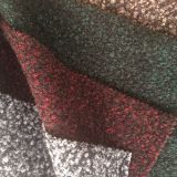 Small circle pile woollen immitation polyester fabric Bi-color