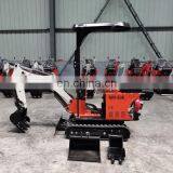 Chinese 0.8 Ton Small Digger Crawler Mini Excavator Price for Hot Sale thumbnail-2