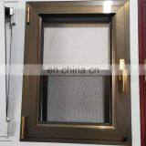 House 6040 11 Inches Hinges Sliding Double Glass Aluminum Punch Slide Window With Security Grill Aluminum fr thumbnail-5