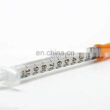 High Quality and Best Price CE ISO OEM 0.3ml 0.5ml 1ml Plastic Insulin Syringe Needle and Syringe Sizes thumbnail-3