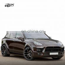 Wide Body Kit for Porsche Cayenne 958.2 2015-2017 Front Bumper Rear Bumper Wide Flare and Hood for Porsche Cayenne 958 Facelift thumbnail-2