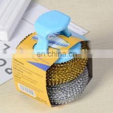 Cleaning Tool Stainless Steel Wool Sponge Soap Pad Scrubber for Cleaning Dishes thumbnail-1