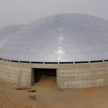 Aluminum Geodesic Dome/Geodesic Dome/Aluminum Dome/Aluminia Geodezia Kupolo/Geodezia Kupolo/Aluminia Kupolo thumbnail-2