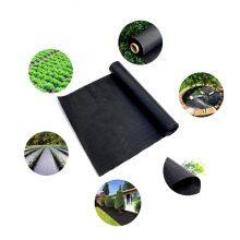 Black Plastic Ground Cover Agriculture Weed Control Fabric For Plant thumbnail-4