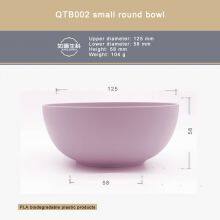 QTB002 Small Round Bowl/PLA Degradable Environmentally Friendly Water Cup thumbnail-1