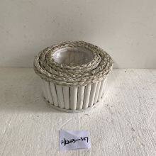 Nouveau panier en saule de jardin Fourniture de paniers de fleurs de jardin en différentes tailles thumbnail-2