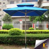 Leisure Furniture UV proof outdoor set bule color cheap price patio umbrella