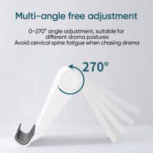 Customized ABS Plastic Simple Mobile Stand - 270° Adjustable Angle, 4 Colors, Ultra-Light & Portable for On-the-Go Use