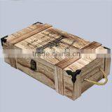 Fashion High Quality Natural Wood Wine Box thumbnail-1
