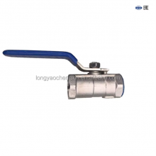 Durable ANSI API 2 Piece Food Grade Stainless Steel 304 316 Ball Valve 1000 WOG Soft Seal Internal Thread Manual Ball Valve thumbnail-2