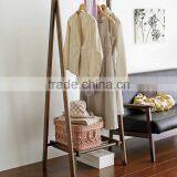 Bedroom Living Room Use Wood Material Wooden Clothes Hanger Stand thumbnail-2