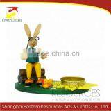 Easter Rabbit Tealight Holder - Wooden Easter Decoration thumbnail-1