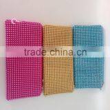 Osini New Styple School Stationary Zipper Pencil Case With Beads Covering Make up Bag Cosmetic Bag thumbnail-3