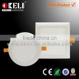 New Arrived Ultra Thin 7.5mm LED Recessed Light With Patent Slim Panel and High PF 0.9 Driver